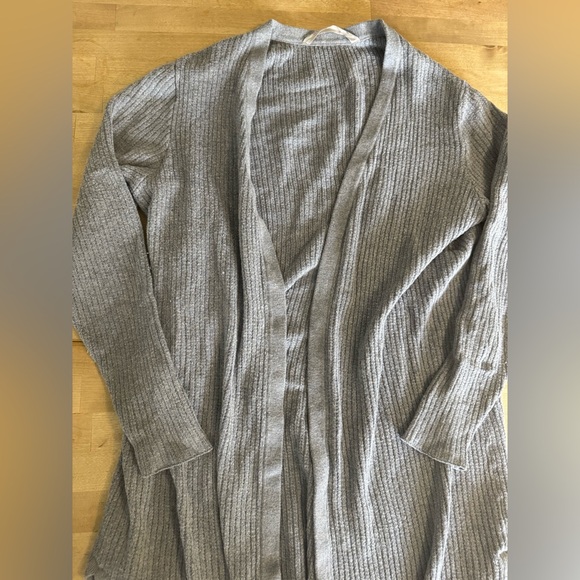 Athleta Kennewick Light Gray wool blend cardigan/duster - Picture 4 of 5